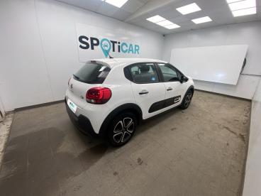 SPOTICAR Citroën C3 Bluehdi 100 S&s Bvm6 Shine Occasion - Citadine Diesel Blanc - Pessac - 1203884234_4