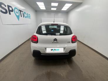 SPOTICAR Citroën C3 Bluehdi 100 S&s Bvm6 Shine Occasion - Citadine Diesel Blanc - Pessac - 1203884234_5