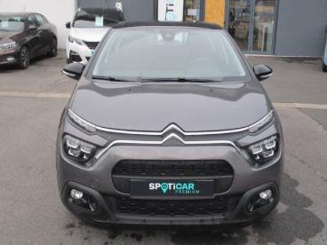 SPOTICAR Citroën C3 Puretech 110 S&s Eat6 Shine Occasion - Citadine Essence Gris Foncé - Saint Germain Les Arpajon - 1203884631_2