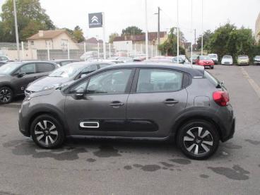 SPOTICAR Citroën C3 Puretech 110 S&s Eat6 Shine Occasion - Citadine Essence Gris Foncé - Saint Germain Les Arpajon - 1203884631_4