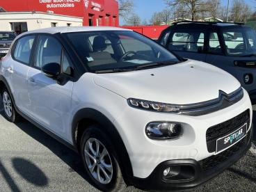 SPOTICAR Citroën C3 Puretech 82 S&s Bvm Feel Business 5 Portes  (juin Occasion - Citadine Essence Blanc - Les Herbiers - 1203885379_3