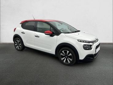 SPOTICAR Citroën C3 Puretech 110 S&s Eat6 Shine Pack Occasion - Citadine Essence Blanc - La Rochelle - 1203885860_2