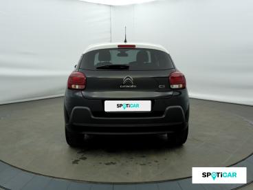 SPOTICAR Citroën C3 1.5 Bluehdi 100ch S&s Shine Pack E6.d Occasion - Citadine Diesel Noir Perla Nera (n) - Blanc Opale - Eybens - 1203886805_5