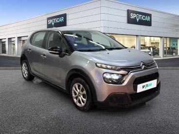 SPOTICAR Citroën C3 1.2 Puretech 83ch S&s Feel Pack Occasion - Citadine Essence Gris Acier (m) - Tille - 1203886821_3