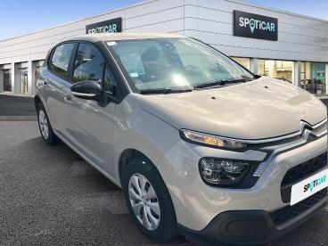 SPOTICAR Citroën C3 1.2 Puretech 83ch S&s Live 120g Occasion - Citadine Essence Beige Metal - Feignies - 1203888914_3