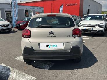 SPOTICAR Citroën C3 1.2 Puretech 83ch S&s Live 120g Occasion - Citadine Essence Beige Metal - Feignies - 1203888914_5