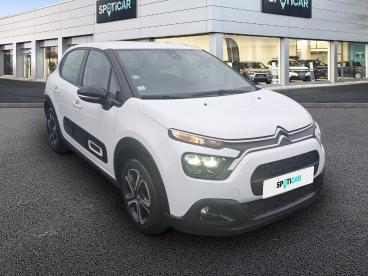 SPOTICAR Citroën C3 Societe Pure Tech 83 S&s Bvm Feel Nav Occasion - Utilitaire Essence Blanc - Lecousse - 1203893448_3