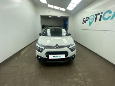 SPOTICAR Citroën C3 Bluehdi 100 S&s Bvm6 Shine Business Occasion - Citadine Diesel Blanc - Lormont - 1203893721_2
