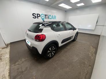 SPOTICAR Citroën C3 Bluehdi 100 S&s Bvm6 Shine Business Occasion - Citadine Diesel Blanc - Lormont - 1203893721_4