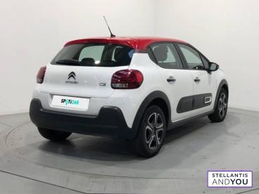 SPOTICAR Citroën C3 Puretech 83 S&s Bvm5 Shine Occasion - Citadine Essence Blanc - Le Grand Quevilly - 1203893932_5