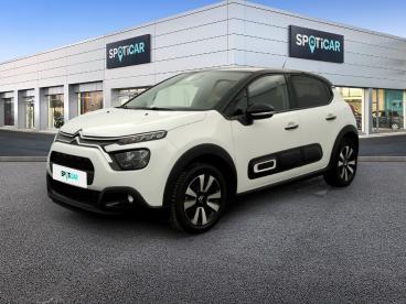 SPOTICAR Citroën C3 Puretech 83 S&s Bvm5 Shine Occasion - Citadine Essence Blanc - Vitrolles - 1203895044_1