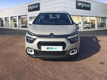 SPOTICAR Citroën C3 Puretech 83 Ch Bvm5 You Occasion - Citadine Essence Beige Clair - Poussay - 1203895511_2