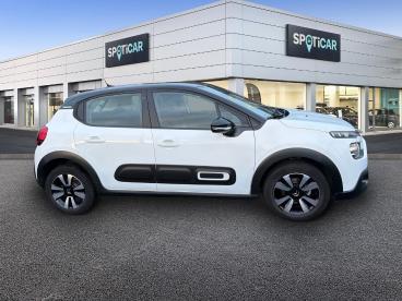 SPOTICAR Citroën C3 Bluehdi 100 S&s Bvm6 Shine Occasion - Citadine Diesel Blanc - Saint Maximin - 1203896008_4