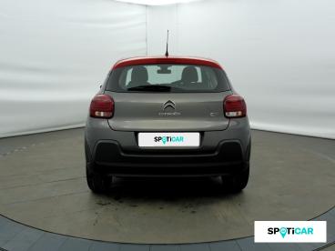 SPOTICAR Citroën C3 1.2 Puretech 83ch S&s Shine Occasion - Citadine Essence Gris Platinium (m) - Rouge Aden - Eybens - 1203896809_5