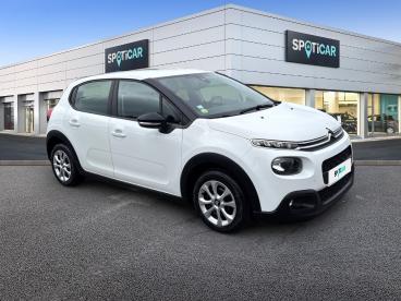 SPOTICAR Citroën C3 1.5 Bluehdi 100ch S&s Feel Business Occasion - Citadine Diesel Blanc Banquise (o) - Reims - 1203902189_3
