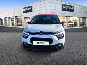 SPOTICAR Citroën C3 1.2 Puretech 83ch S&s Shine Occasion - Citadine Essence Blanc Banquise (o) - Reims - 1203902192_2