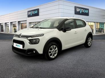 SPOTICAR Citroën C3 Bluehdi 100 S&s Bvm6 Feel Business Occasion - Utilitaire Diesel Blanc - Ste Genevieve - 1203912532_1