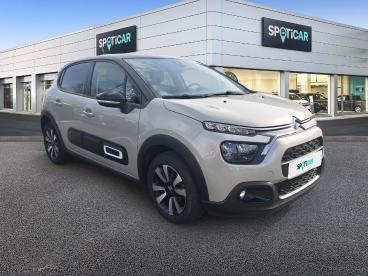 SPOTICAR Citroën C3 Puretech 110 S&s Bvm6 Shine Occasion - Citadine Essence Sable (nacré) - Sance - 1203913354_3