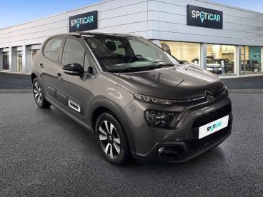 SPOTICAR Citroën C3 Puretech 83 S&s Bvm5 Shine Occasion - Citadine Essence Gris - Besancon - 1203918100_3
