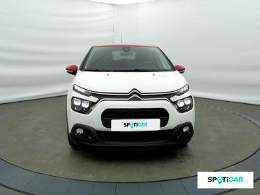 SPOTICAR Citroën C3 1.2 Puretech 83ch S&s Shine Occasion - Citadine Essence Blanc Banquise (o) - Rouge Aden - Bourgoin Jallieu - 1203918716_2