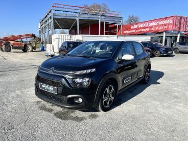 SPOTICAR Citroën C3 Puretech 110 S&s Eat6 Shine Occasion - Citadine Essence Noir - Les Herbiers - 1203919519_1