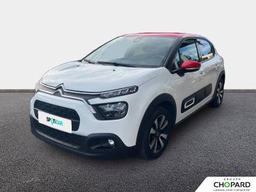 SPOTICAR Citroën C3 Puretech 83 S&s Bvm5 Shine Occasion - Citadine Essence Blanc - Antibes - 1203919584_1