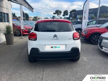 SPOTICAR Citroën C3 Puretech 83 S&s Bvm5 Shine Occasion - Citadine Essence Blanc - Antibes - 1203919584_4