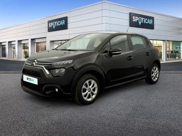 SPOTICAR Citroën C3 Bluehdi 100 Bvm6 You Occasion - Citadine Diesel Noir - Bondy - 1203920398_1