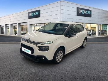 SPOTICAR Citroën C3 Bluehdi 100 S&s Bvm6 Feel Business Occasion - Citadine Diesel Blanc - Verfeil - 1203921861_1