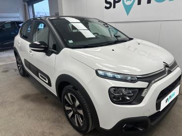 SPOTICAR Citroën C3 Bluehdi 100 S&s Bvm6 Shine Business Occasion - Citadine Diesel Blanc - Lormont - 1203923352_3