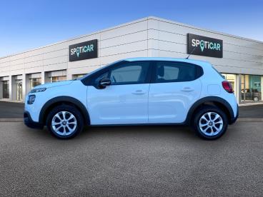 SPOTICAR Citroën C3 1.5 Bluehdi 100ch S&s Feel E6.d Occasion - Citadine Diesel Blanc Banquise (o) - Reims - 1203924648_4