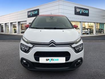 SPOTICAR Citroën C3 Puretech 83 Ch Bvm5 Plus Occasion - Citadine Essence Blanc Banquise - Bourgoin Jallieu - 1203924712_2