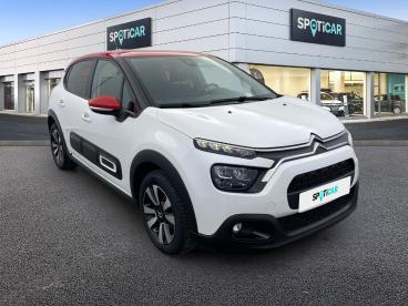 SPOTICAR Citroën C3 Puretech 83 Ch Bvm5 Plus Occasion - Citadine Essence Blanc Banquise - Bourgoin Jallieu - 1203924712_3