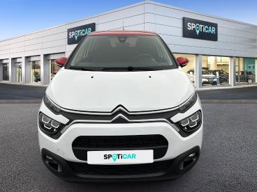 SPOTICAR Citroën C3 Puretech 83 Ch Bvm5 Plus Occasion - Citadine Essence Blanc Banquise - Bourgoin Jallieu - 1203924724_2