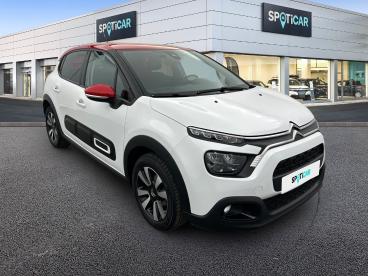 SPOTICAR Citroën C3 Puretech 83 Ch Bvm5 Plus Occasion - Citadine Essence Blanc Banquise - Bourgoin Jallieu - 1203924724_3