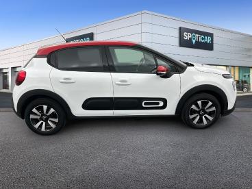 SPOTICAR Citroën C3 Puretech 83 Ch Bvm5 Plus Occasion - Citadine Essence Blanc Banquise - Bourgoin Jallieu - 1203924724_4