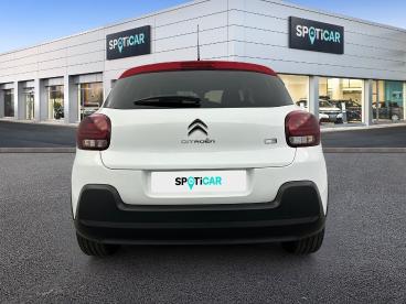 SPOTICAR Citroën C3 Puretech 83 Ch Bvm5 Plus Occasion - Citadine Essence Blanc Banquise - Bourgoin Jallieu - 1203924724_5