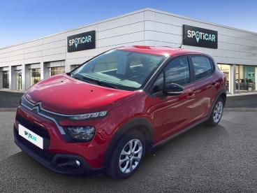 SPOTICAR Citroën C3 1.5 Bluehdi 100ch S&s You Occasion - Citadine Diesel Rouge - Feignies - 1203925089_1