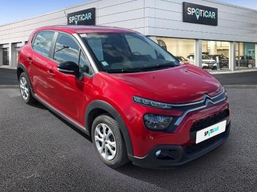 SPOTICAR Citroën C3 1.5 Bluehdi 100ch S&s You Occasion - Citadine Diesel Rouge - Feignies - 1203925089_3