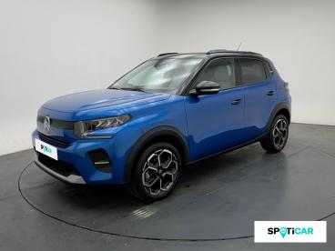 SPOTICAR Citroën C3 1.2 Turbo 100ch Max Occasion - Citadine Essence Bright Blue (m) -  Toit Noir Perla Nera - Bourg En Bresse - 1203926298_1