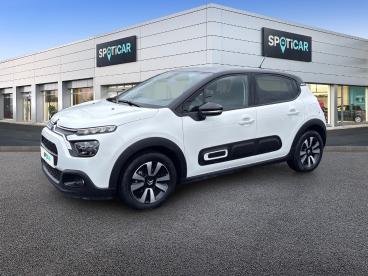 SPOTICAR Citroën C3 1.2 Puretech 83ch S&s Max Occasion - Citadine Essence Blanc - Reims - 1203926302_1