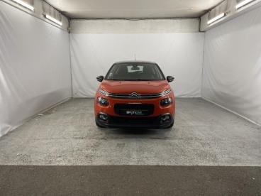 SPOTICAR Citroën C3 Puretech 110ch Shine S&s Occasion - Citadine Essence Orange Power - Noir Onyx - Illzach - 1203928790_2