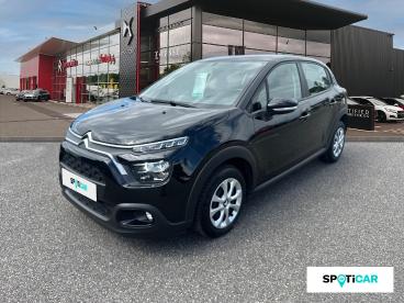 SPOTICAR Citroën C3 1.5 Bluehdi 100ch S&s Feel E6.d Occasion - Citadine Diesel Noir Perla Nera (n) - Montauban - 1203932072_1
