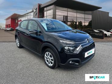 SPOTICAR Citroën C3 1.5 Bluehdi 100ch S&s Feel E6.d Occasion - Citadine Diesel Noir Perla Nera (n) - Montauban - 1203932072_3