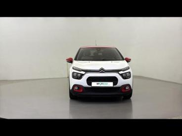 SPOTICAR Citroën C3 1.2 Puretech 83ch S&s Shine Pack 123g Occasion - Citadine Essence Blanc Banquise (o) - Rouge Aden - Champniers - 1203932283_2