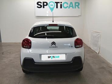 SPOTICAR Citroën C3 Bluehdi 100 S&s Bvm6 Feel Occasion - Citadine Diesel Blanc - Lormont - 1203933745_4