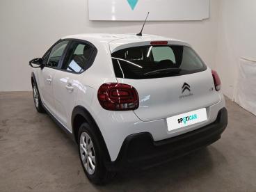 SPOTICAR Citroën C3 Bluehdi 100 S&s Bvm6 Feel Occasion - Citadine Diesel Blanc - Lormont - 1203933745_5