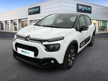 SPOTICAR Citroën C3 Puretech 110 S&s Eat6 Shine Business Occasion - Citadine Essence Blanc - Bondy - 1203937650_1