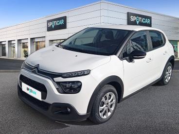 SPOTICAR Citroën C3 Bluehdi 100 Bvm6 You Occasion - Citadine Diesel Blanc - Dijon - 1203937755_1
