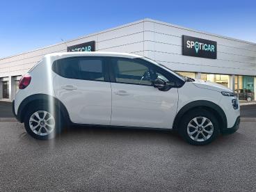 SPOTICAR Citroën C3 Bluehdi 100 Bvm6 You Occasion - Citadine Diesel Blanc - Dijon - 1203937755_4